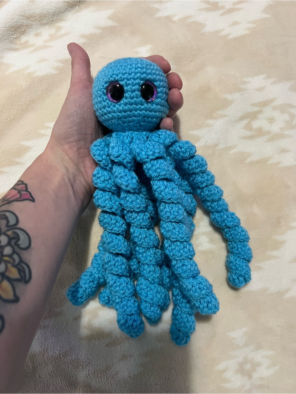 Crocheted Octopus 🐙 - Picture 7 of 8